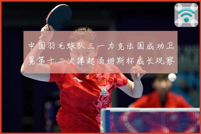 中国羽毛球队三一力克法国成功卫冕第十二次捧起汤姆斯杯成长观察-深度解析